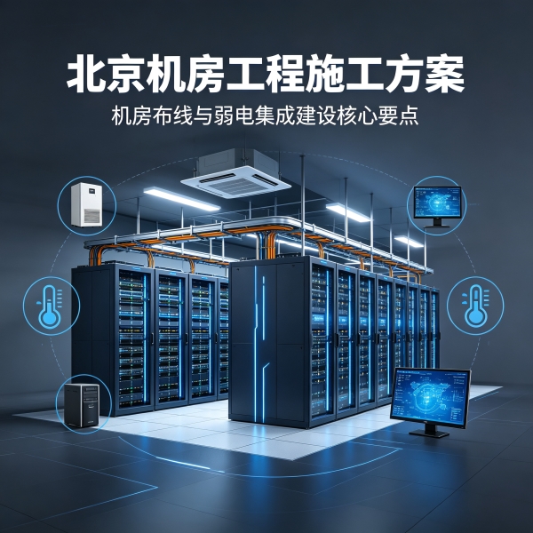 北京机房工程施工方案，机房布线与弱电集成建设核心要点